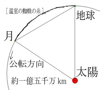 温室の蜘蛛の糸 温室の蜘蛛の糸
