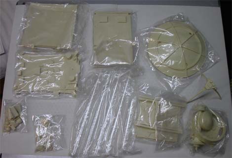 MUSES-C MODEL parts
